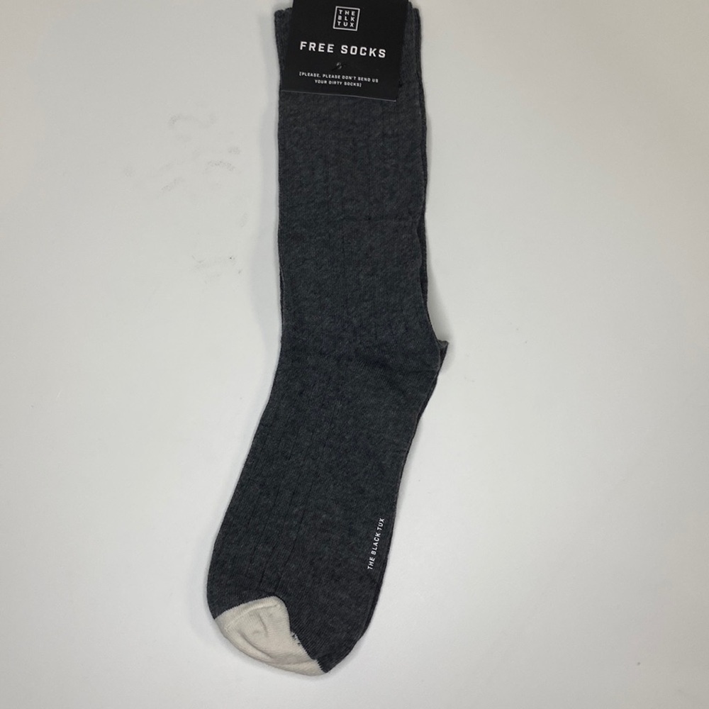 The Black Tux Gray Socks